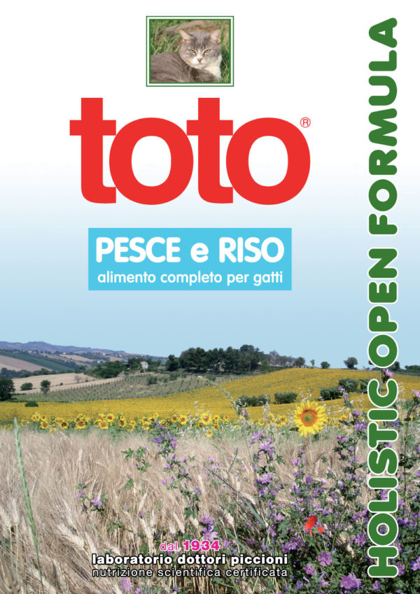 Toto Holistic Open Formula Pesce e Riso per Gatti - immagine 2