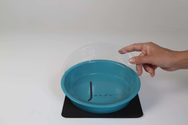 PROMO FINE SERIE !!! Ciotola in Alluminio per Cani Azzurra Jundo - immagine 2