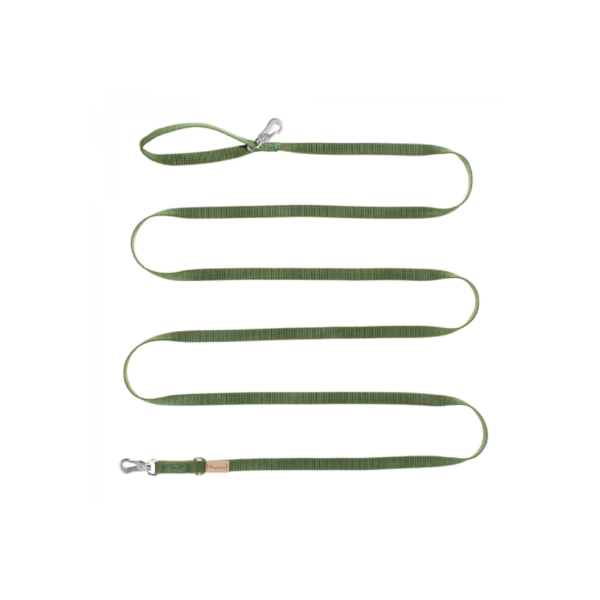 Guinzaglio in Nylon Verde Haqihana - 3 MT 15 MM