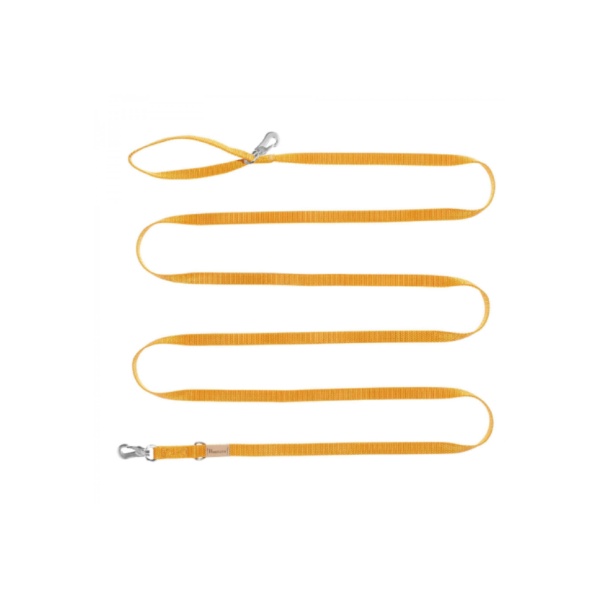 Guinzaglio in Nylon Arancio Haqihana -3 MT 15 MM