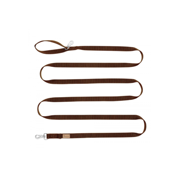 Guinzaglio in Nylon Chocolate Haqihana - 3 MT 20 MM