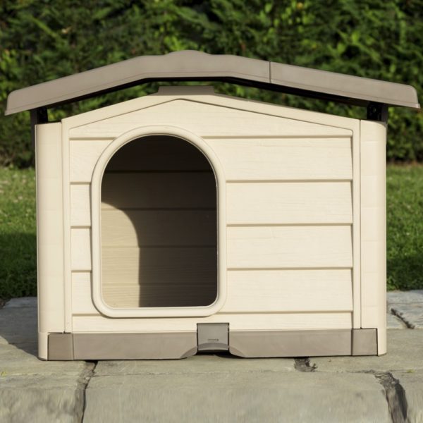 Cuccia per Cani da Esterno Bungalow Bama Pet - Tetto Rialzabile