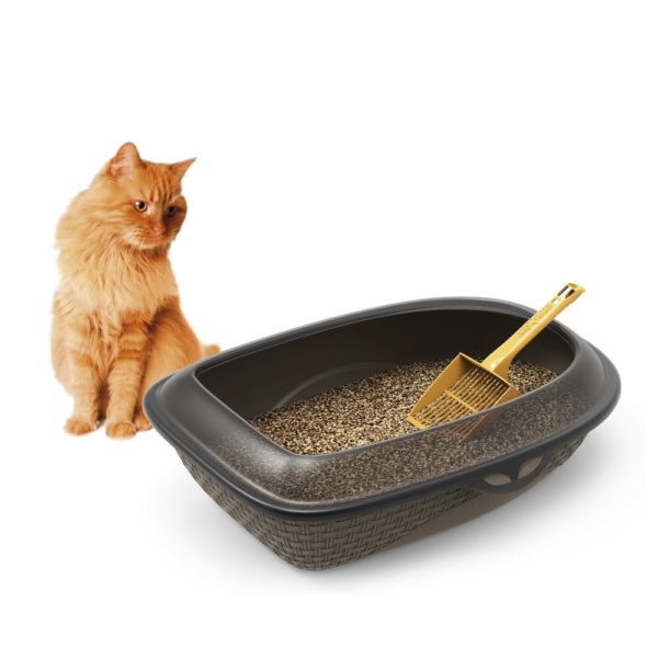 Lettiera per Gatti Aperta Sabbia Bama Pet - COLORE TORTORA