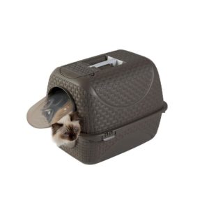 Lettiera per Gatti Chiusa Prive' Bama Pet - Color Tortora
