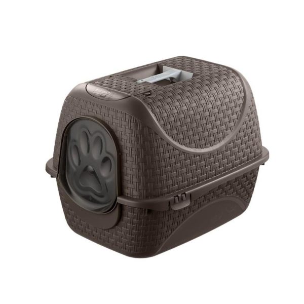 Lettiera per Gatti Chiusa Prive' Bama Pet - Color Tortora