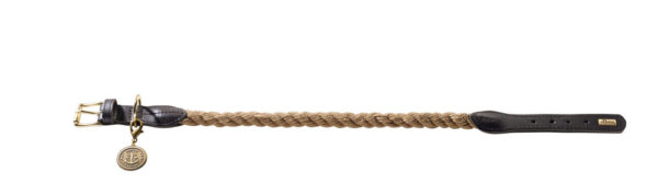 Hunter Collare List Beige in Corda per Cani - immagine 2