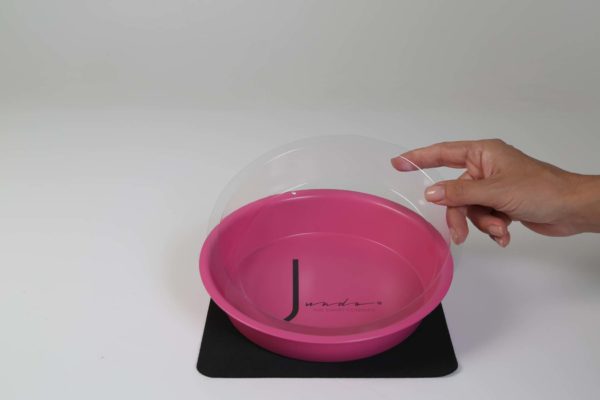 Jundo Ciotola Fucsia in Alluminio per Cane e Gatto Ricambio