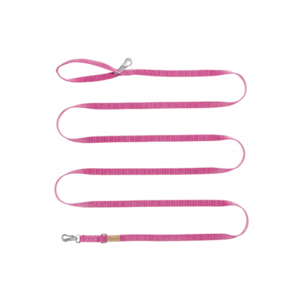 Guinzaglio in Nylon Pink Haqihana - 3 MT 15 MM
