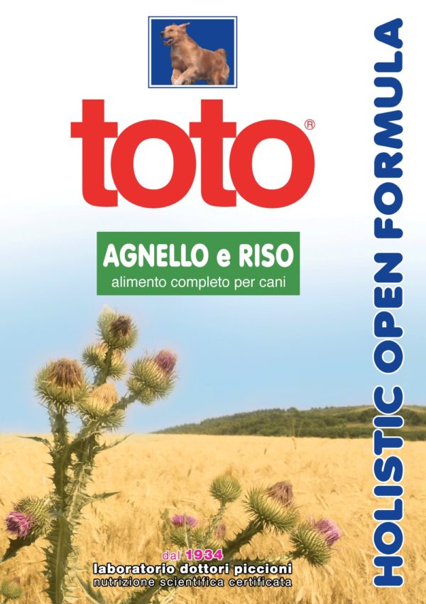 PROMO 2 x 12 Kg - Toto Holistic Open Formula Agnello e Riso per Cani (€ 71,32 A SACCO) - immagine 3