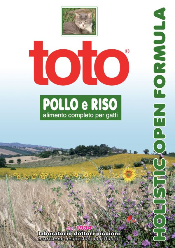 500 g Toto Holistic Open Formula Pollo e Riso per Gatti - immagine 2