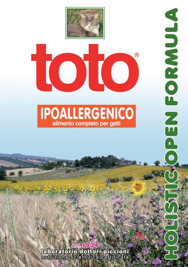 4 Kg Toto Holistic Open Formula Ipoallergenico per Gatti - immagine 2