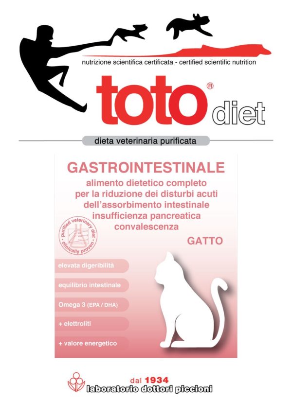 4 Kg - Toto Diet Gastrointestinale Gatti - immagine 2