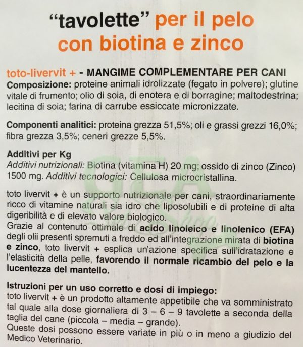 Toto Livervit Plus per Cani 180 g - immagine 2