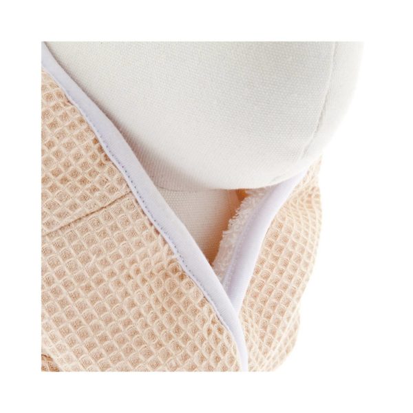 zstop-Ferribiella Accappatoio per Cani Bath Robe Beige con Cappuccio - immagine 7