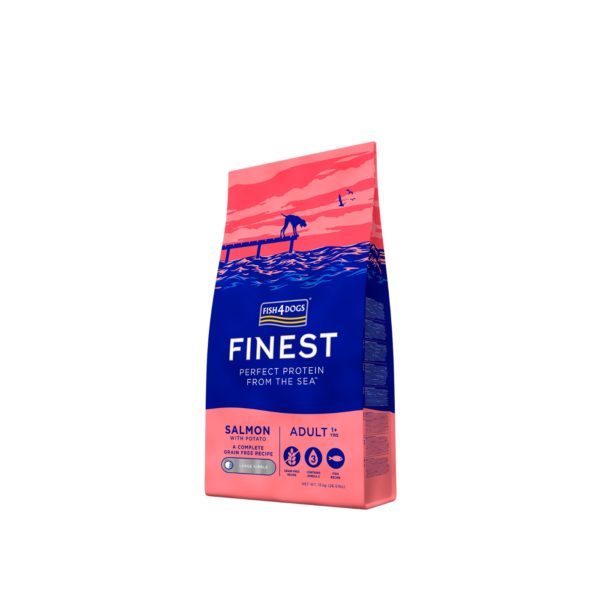 Fish4Dogs Finest Salmon Complete Adult Regular - Sacco da 12Kg