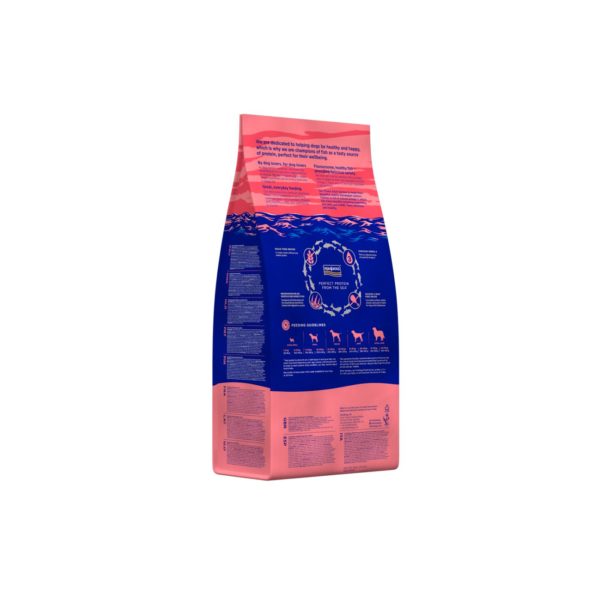 Fish4Dogs Finest Adult Regular Salmone - Retro Sacco