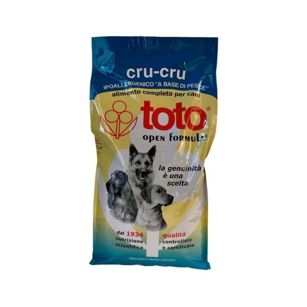 Toto Open Formula Cru Cru Pesce MINISIZE per Cani