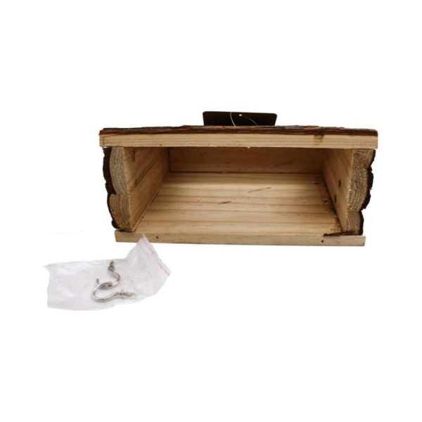 Mangiatoia in Legno per Fieno Happy Pet - Interno