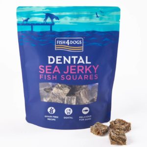 Fish4Dogs Sea Jerky Squares Premi per Cani 115g