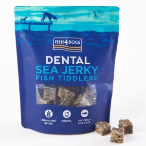 Fish4Dogs Sea Jerky Tiddlers Premi per Cani 115g