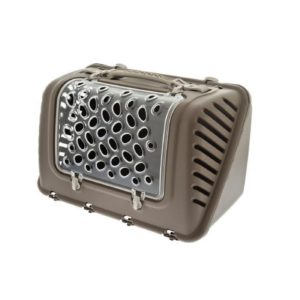 Ferribiella Trasportino P-Bag Aereo per Piccoli Animali Apertura Laterale 44,5 x 26,5 x 28 cm