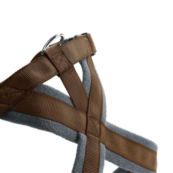 Hunter Pettorina per Cani London Comfort Marrone - Dettaglio