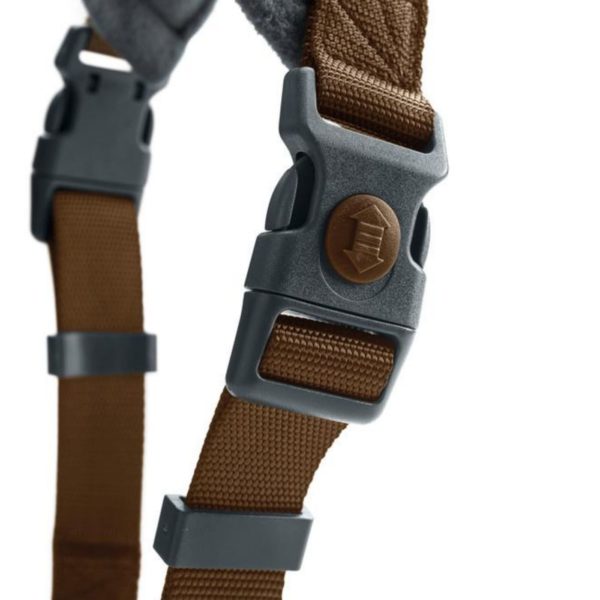 Hunter Pettorina per Cani London Comfort Marrone - Chiusura sicurezza