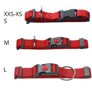 Hunter Collare per Cani London VB Rosso