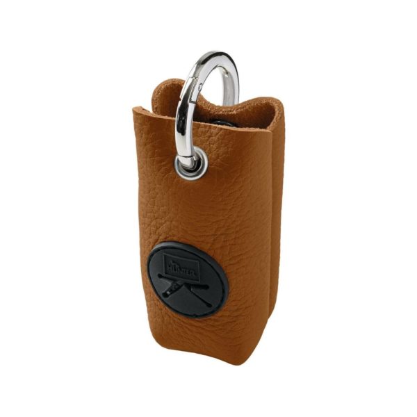 Hunter Porta Sacchetti Igienici in Pelle Yuna Marrone