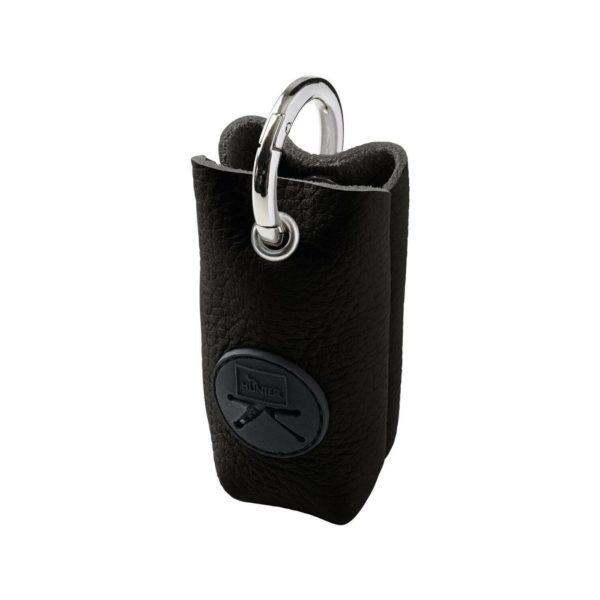 Hunter Porta Sacchetti Igienici in Pelle Yuna Nero