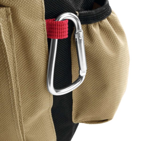 Hunter Marsupio Porta Premietti BeltBag Profi Misura L Beige - Tasca laterale e Moschettone