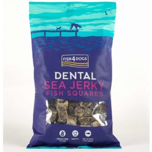 Fish4Dogs Sea Jerky Fish Squares Premi per Cane 575g