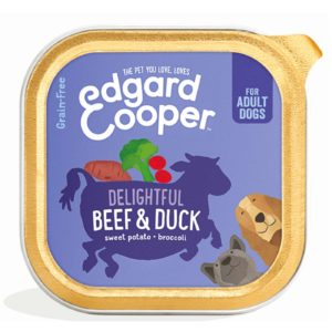 Edgard & Cooper Umido per Cani Manzo e Anatra 150g