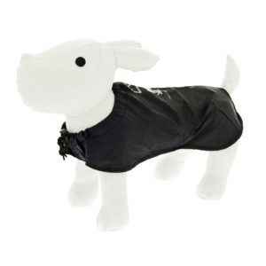 Ferribiella Impermeabile Pocket Tascabile per Cani Nero