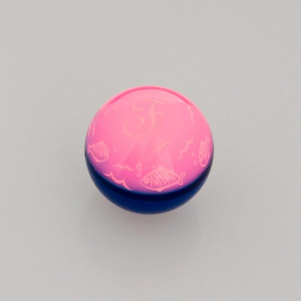 Ferribiella Gioco Pallina Acqua Light Luminosa per Gatti - Illuminata