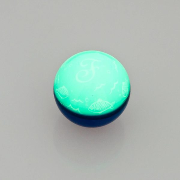 Ferribiella Gioco Pallina Acqua Light Luminosa per Gatti - Illuminata