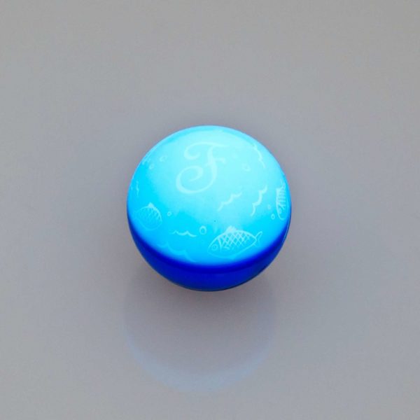 Ferribiella Gioco Pallina Acqua Light Luminosa per Gatti - Illuminata