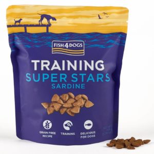 Fish4Dogs Super Stars Training Premi Addestramento per Cani Sardine 150g
