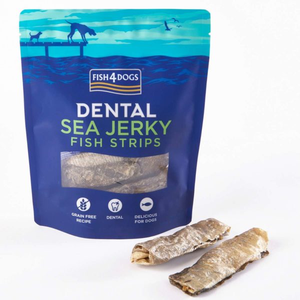 Fish4Dogs Sea Jerky Fish Strips Snack per Cani 100g