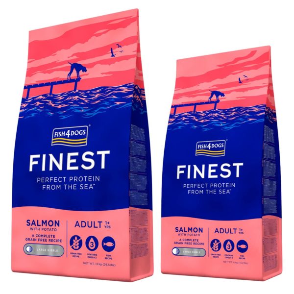 Fish4Dogs Finest Salmon Complete Adult Regular