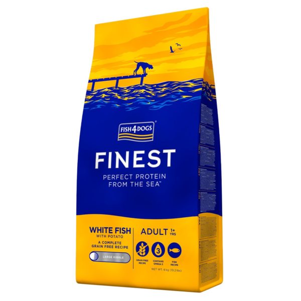 Sacco da 6Kg - Fish4Dogs Finest Ocean White Fish Adult Regular