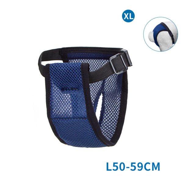 Mutandina in Microfibra per Cani Blu - Taglia XL