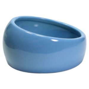 Ciotola in Ceramica Anti Ribaltamento Azzurra