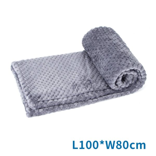 Coperta per Cani e Gatti Grey - 100 x 80cm