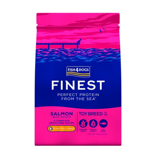 Fish4Dogs Finest Salmon Toy Breed Extra Small 1,5 Kg