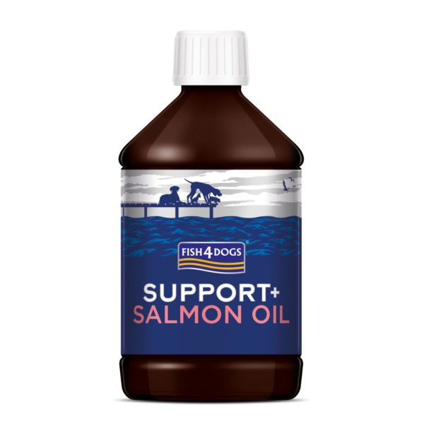 Fish4Dogs Olio di Salmone per Cani e Gatti SOS 500 ml