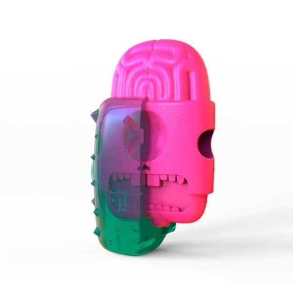 Zee.Dog Gioco per Cani Brain Dead in Gomma - Materiale