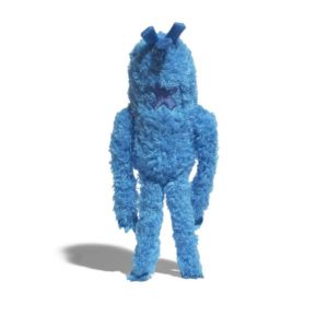 Zee.Dog Gioco Pupazzo per Cani Blu con Squeaker