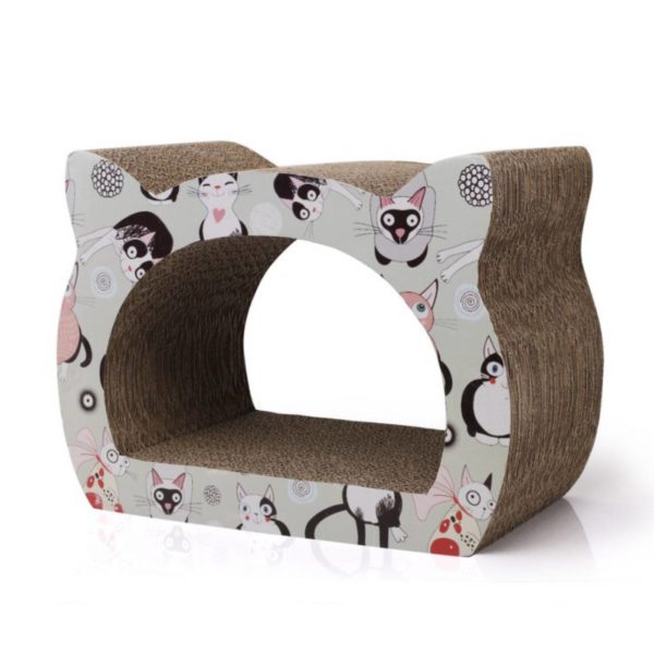 Tiragraffi Divanetto Forma di Gatto Nobleza