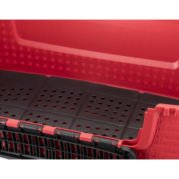 Bama Pet Trasportino Easy Tour con Ruote Bordeaux